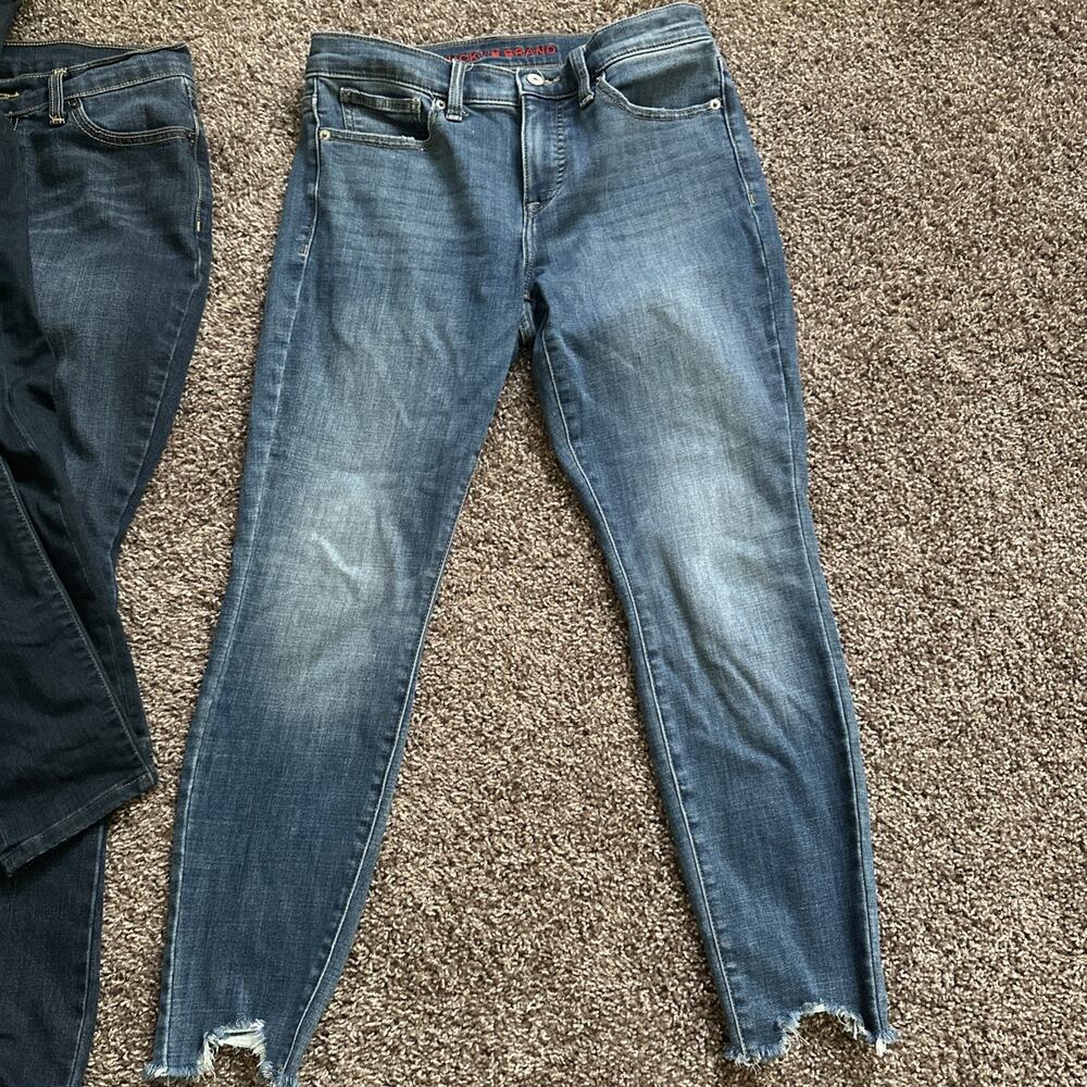 Lucky Brand Jeans Women Size 6 / 28 Regular Blue AVA Skinny Mid Rise EC